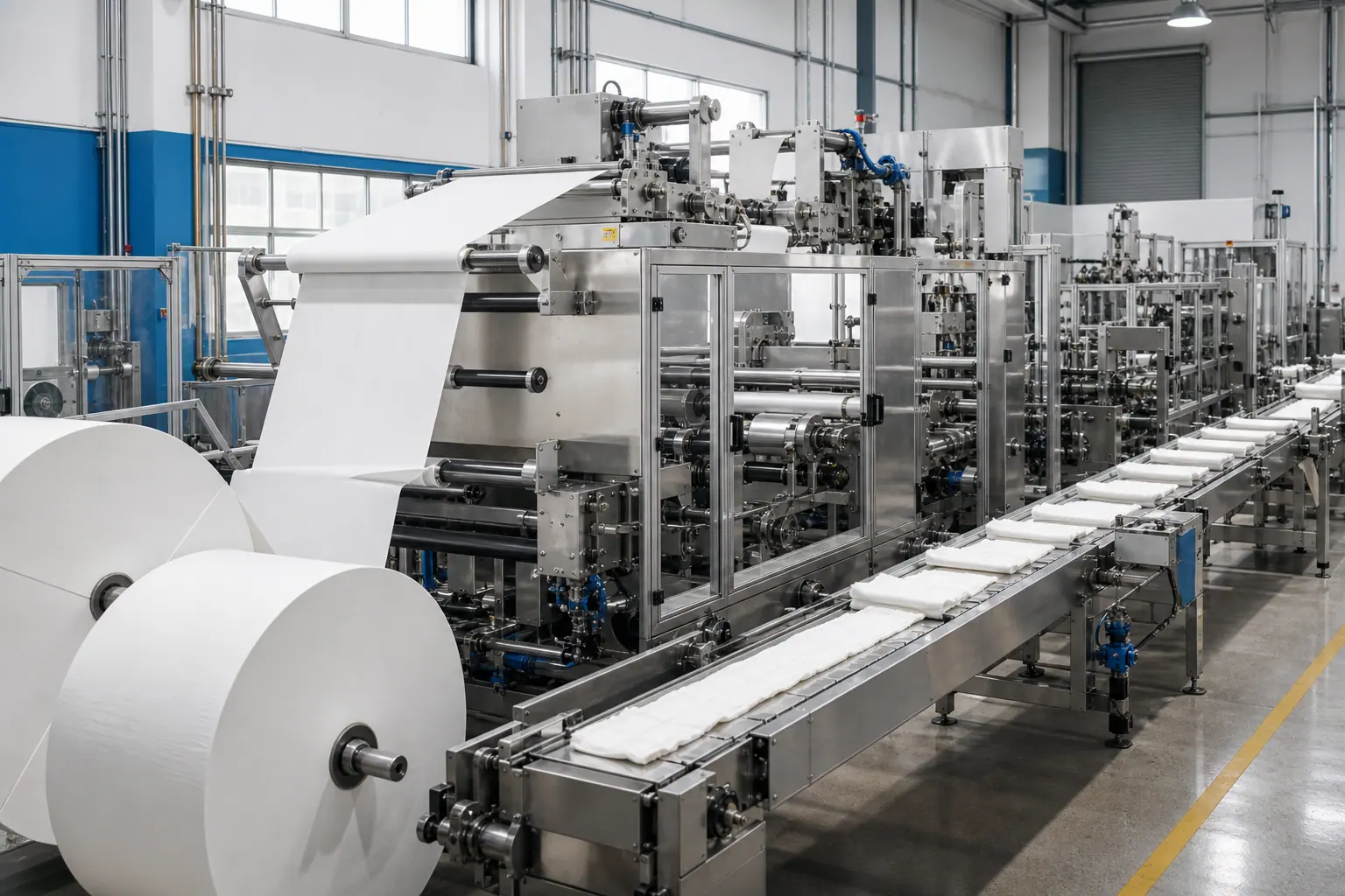 Sanitary Napkin / Menstrual Pants Production Line